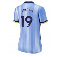 Camisa de Futebol Tottenham Hotspur Dominic Solanke #19 Equipamento Secundário Mulheres 2024-25 Manga Curta